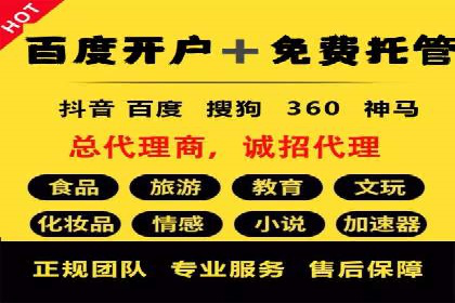 百度竞价推广托管服务，打造高效的网络营销团队